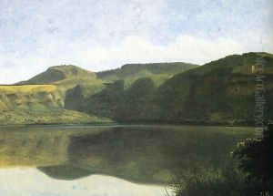 Lake Albano with Palazzolo