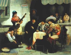 In A Spanish Tavern by Robert Kemm
