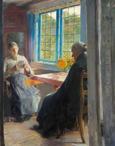 Letter (Der Brief) by Gotthardt Kuehl
