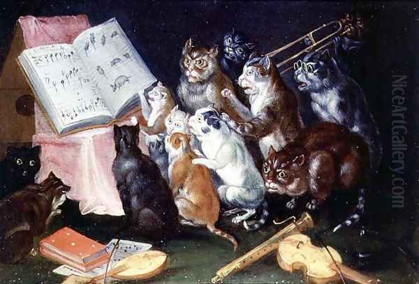 A Musical Gathering of Cats - view 1