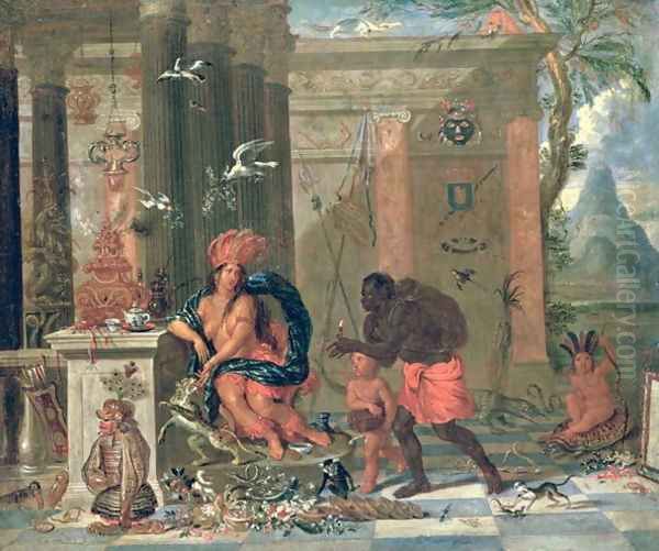 Allegory of America - view 1