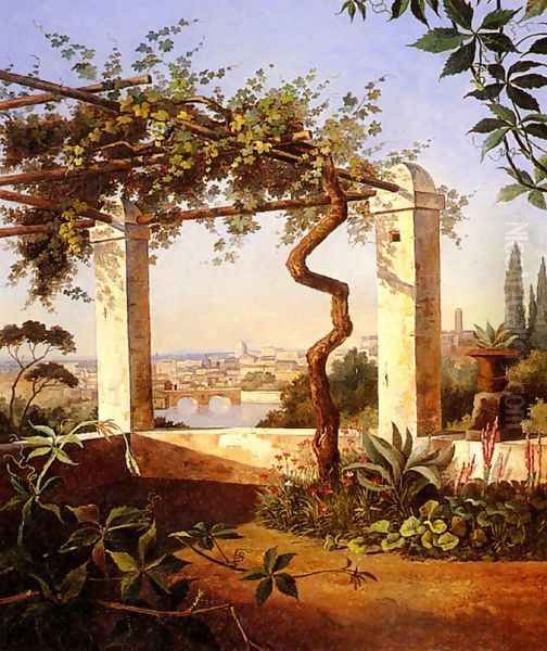 A Terrace With Rome Beyond - view 1