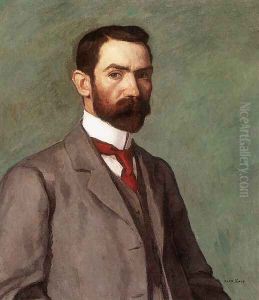 Self-portrait by Janos Kleh