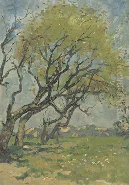 Trees in spring - view 1