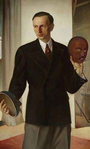 Portrait of Karol Wyrwicz with Masks Portrait of Karol Wyrwicz with Masks