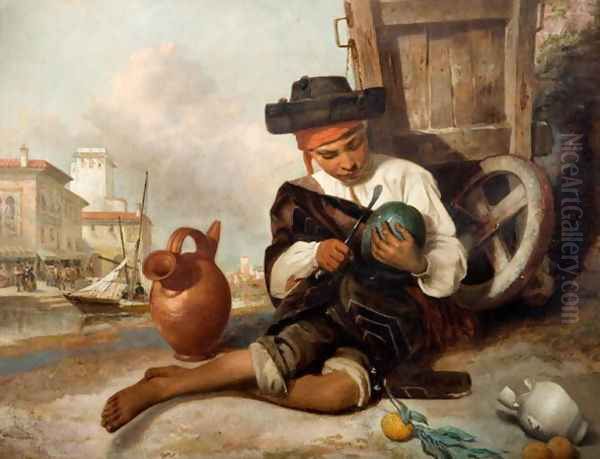 The Melon Seller - view 1