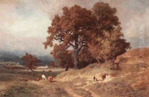 Forest Clearing 1895 by Gusztav Keleti
