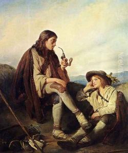 At Rest by Cornelis Kruseman