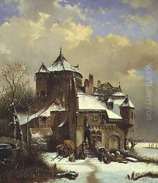 Dutch Winter Scene - view 1