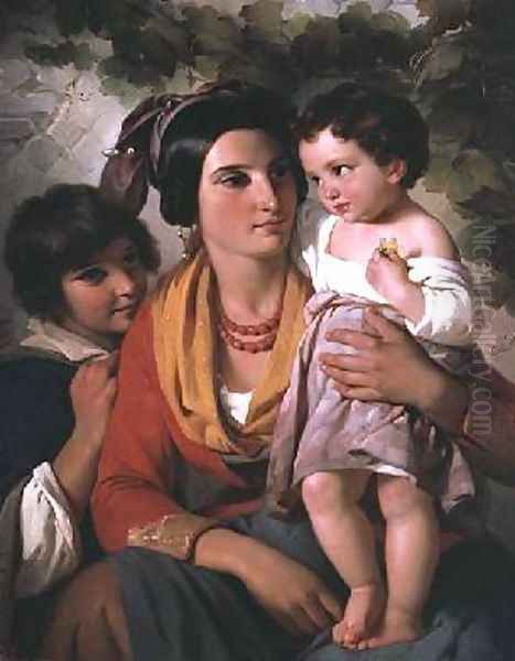 Mother and Children - view 1