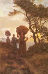 Returning From the Fields by Frans Van Kuyck