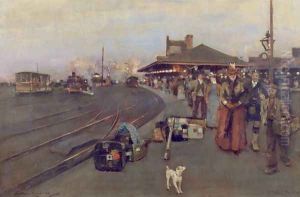 Stirling Station by William Kennedy