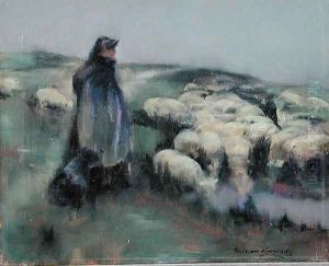 A Shepherdess by William Kennedy