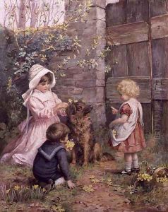 The Collies Birthday by William Gunning King