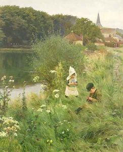Saturday Afternoon by William Gunning King