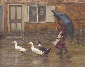 Returning home by William Gunning King