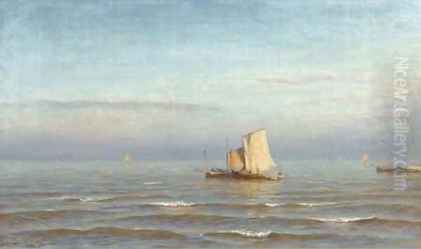 Sailing out to sea - view 1