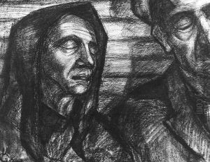 Dawn on the Train 1941 by Gyorgy Kondor