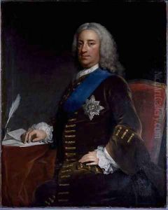Portrait of William Cavendish 3rd Duke of Devonshire by George Knapton