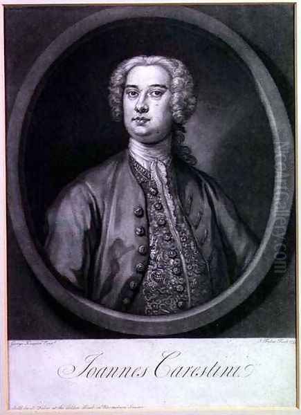 Portrait of Joannes Carestini Italian castrato - view 1