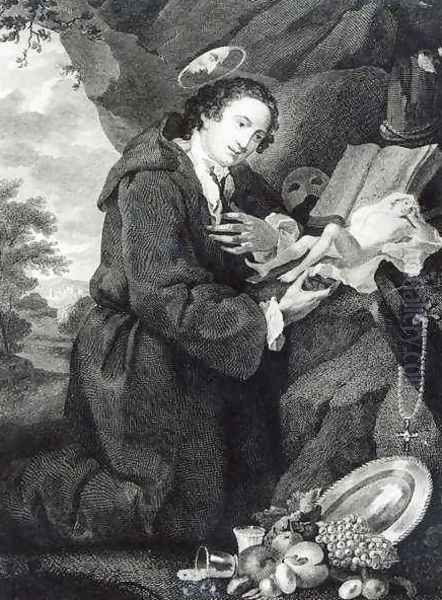 Sir Francis Dashwood 1708-81 worshipping Venus - view 1