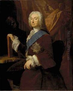 Portrait of Richard Boyle 3rd Earl of Burlington by George Knapton