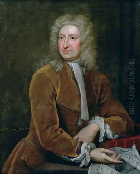 Portrait of Edmond Halley 1656-1742 - view 1