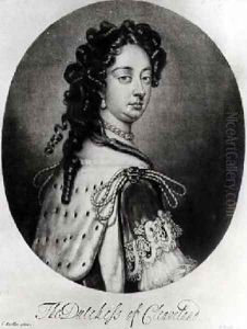 Portrait of Barbara Villiers Duchess of Cleveland 1641-1709 by Sir Godfrey Kneller