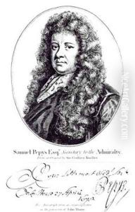 Samuel Pepys 1633-1703 by Sir Godfrey Kneller