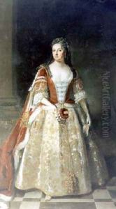 Portrait of Angelina Magdalena 1666-1736