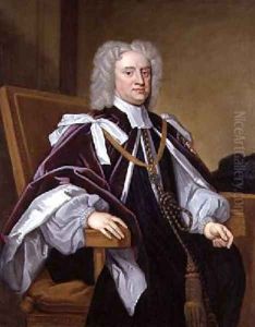 Portrait of Bishop Trelawney one of the Seven Bishops who petitioned against James IIs Declaration of Indulgence and were tried for libel