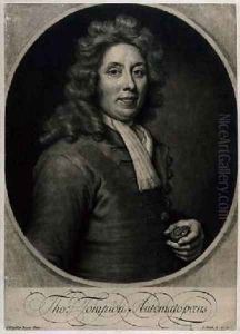 Portrait of Thomas Tompion 1639-1713 by Sir Godfrey Kneller