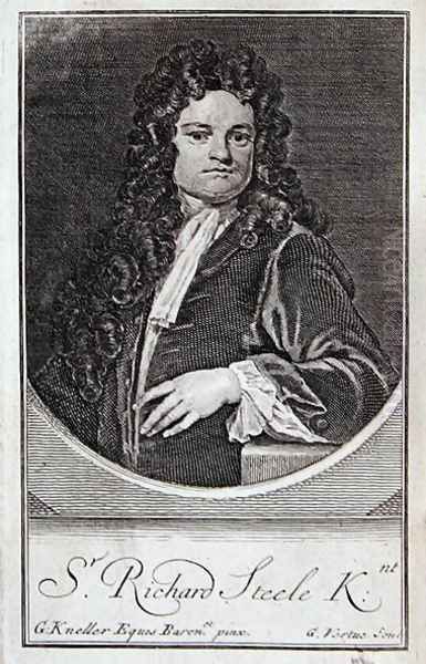 Portrait of Richard Steele - view 1