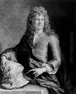 Grinling Gibbons 1648-1721 by Sir Godfrey Kneller