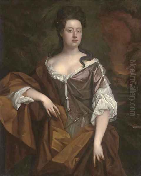 Portrait of a lady, traditionally identified as Queen Anne (1665-1714) - view 1