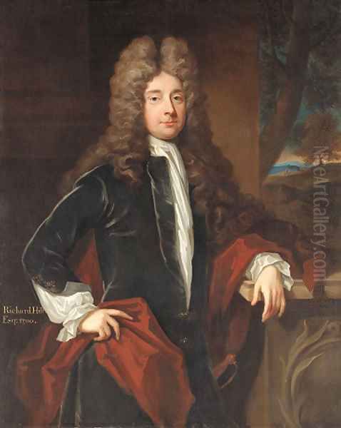 Portrait of Richard Hill - view 1