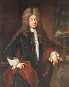 Portrait of Richard Hill by Sir Godfrey Kneller