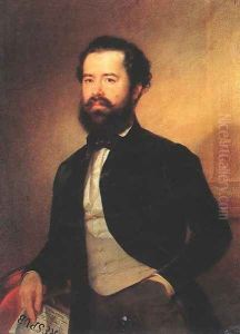 Portrait of Bertalan Szemere 1851 Portrait of Bertalan Szemere 1851