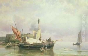 Marine Scene by Hermanus Koekkoek