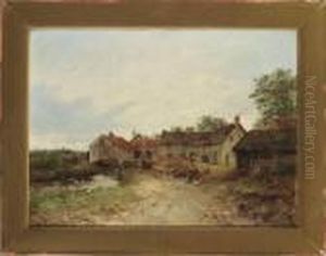 Gehoft. by Edward William Cooke