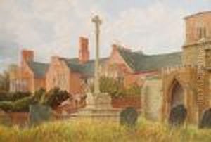Ragdale Old Hall, Leicestershire by Edward William Cooke