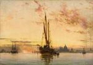 Sunset Behind Salute, With Greekbombardo