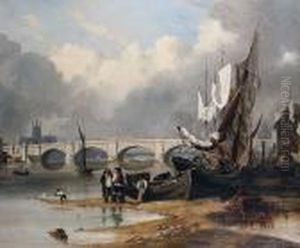 New London Bridge, Billingsgate, Low Water New London Bridge, Billingsgate, Low Water