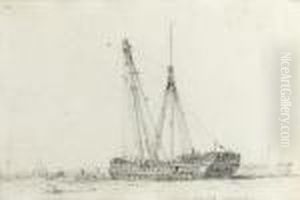 The Sheer Hulk, Portsmouth (
Recto
) (illustrated) And A Subsidiary Sketch Of Figures Disembarking Into A Life-boat From A Listing Ship (
Verso
); The Black Eagle; And The Persia
