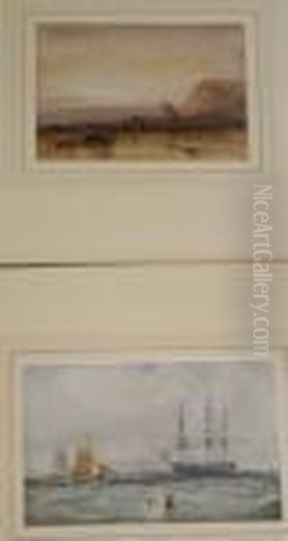 'frigate At Spithead' & 'on The Coast Of Normandy' - view 1