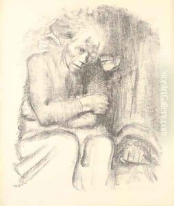 Abschied und Tod by Kathe Kollwitz