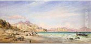 The Bay Of Naples by Edward William Cooke