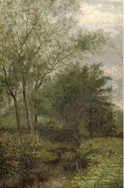 The woodland stream - view 1