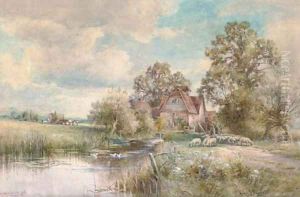 An old mill in Suffolk