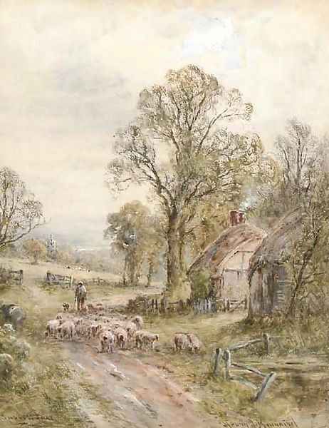 A country lane - view 1